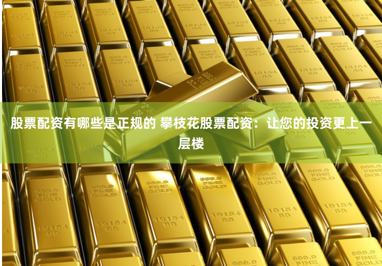 股票配资有哪些是正规的 攀枝花股票配资：让您的投资更上一层楼